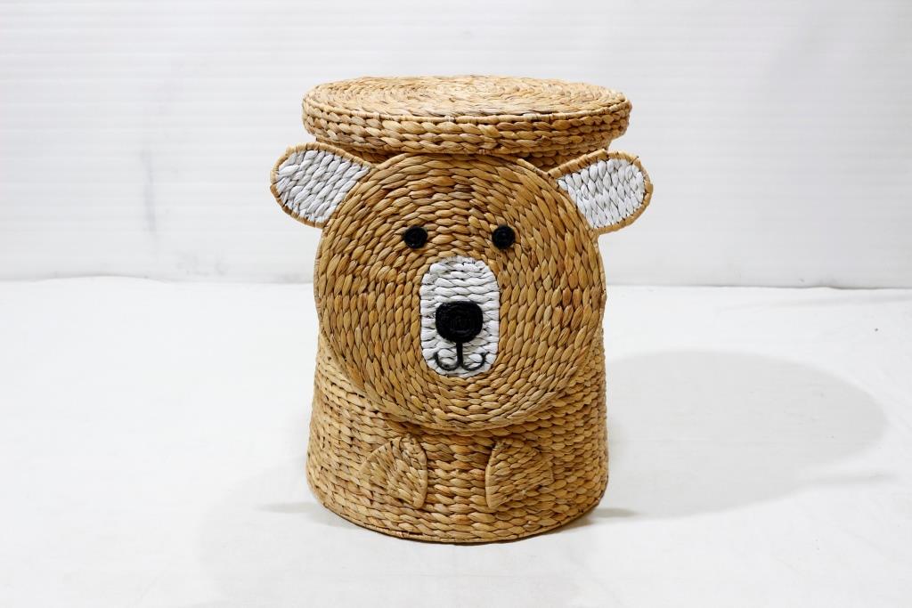 Water Hyacinth Animal Basket for Home Decor Furniture SD10701A1NA