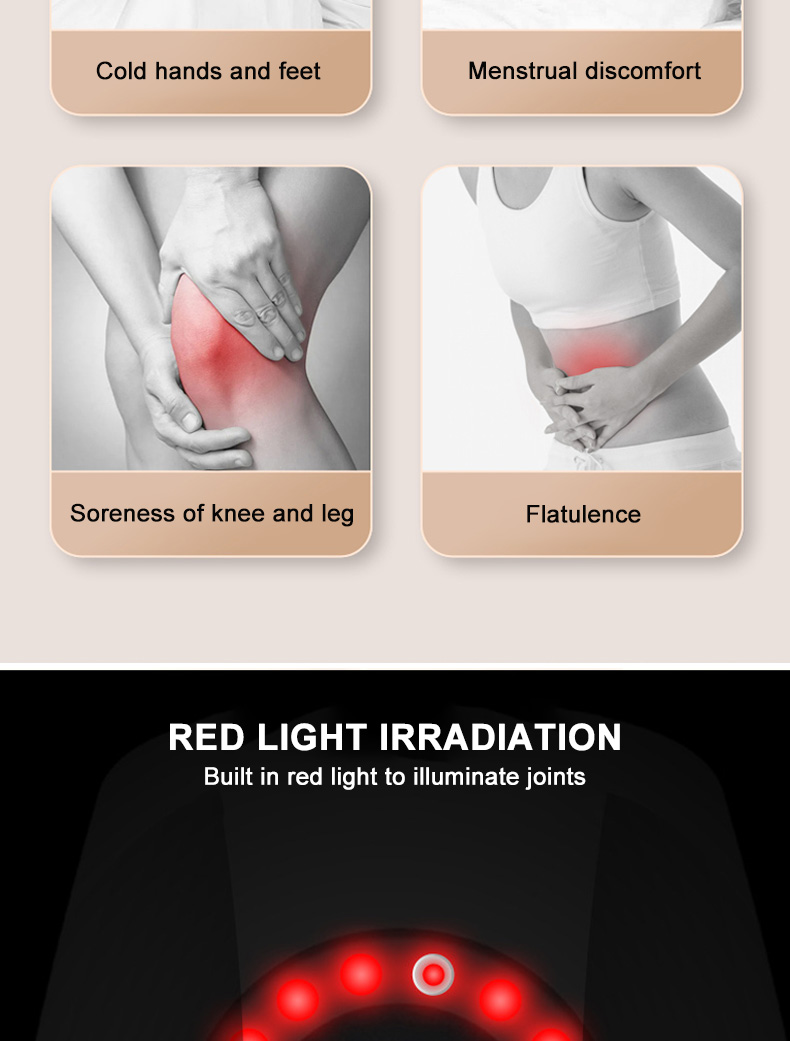 Far infrared mini physiotherapy instrument wearable