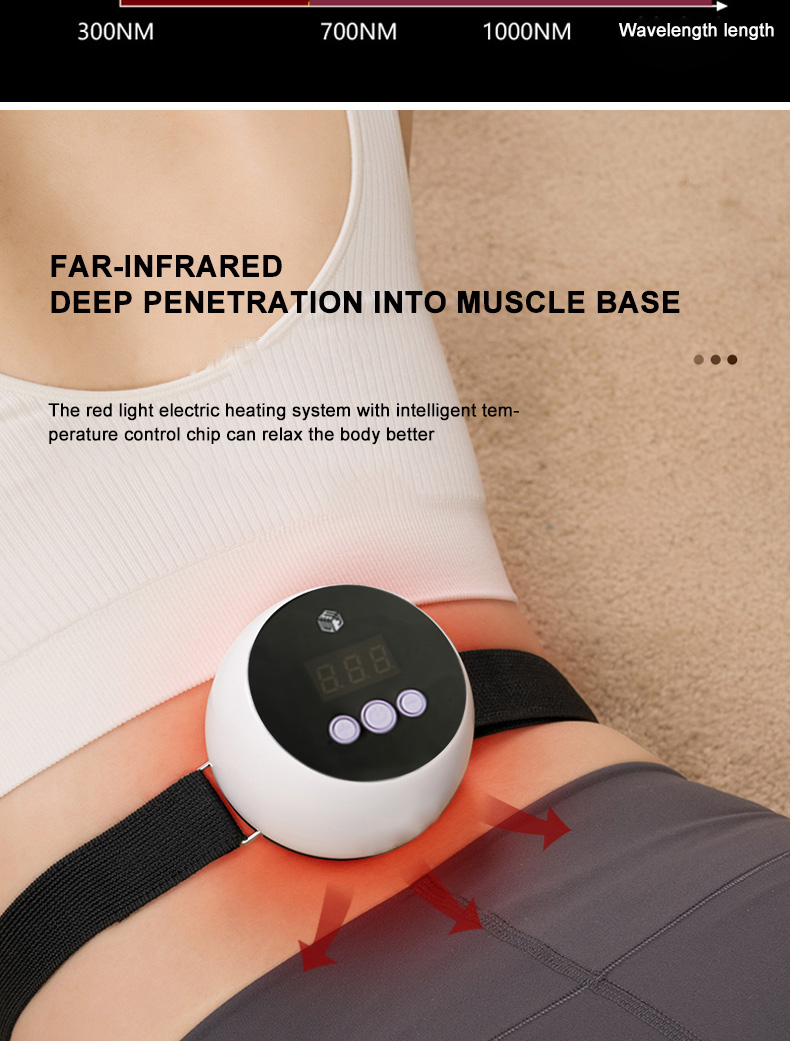 Far infrared mini physiotherapy instrument wearable