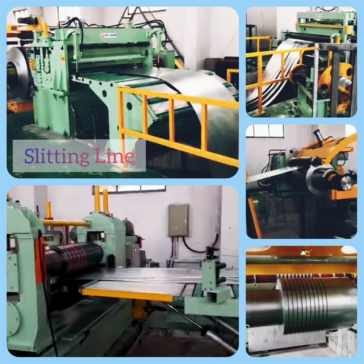 High Speed Steel Coil Slitting Line