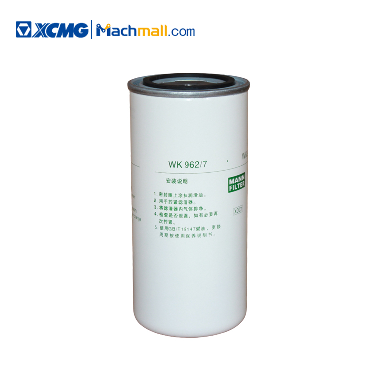 XCMG official crane spare parts diesel coarse filter element WK9627 VG1560080012860122117