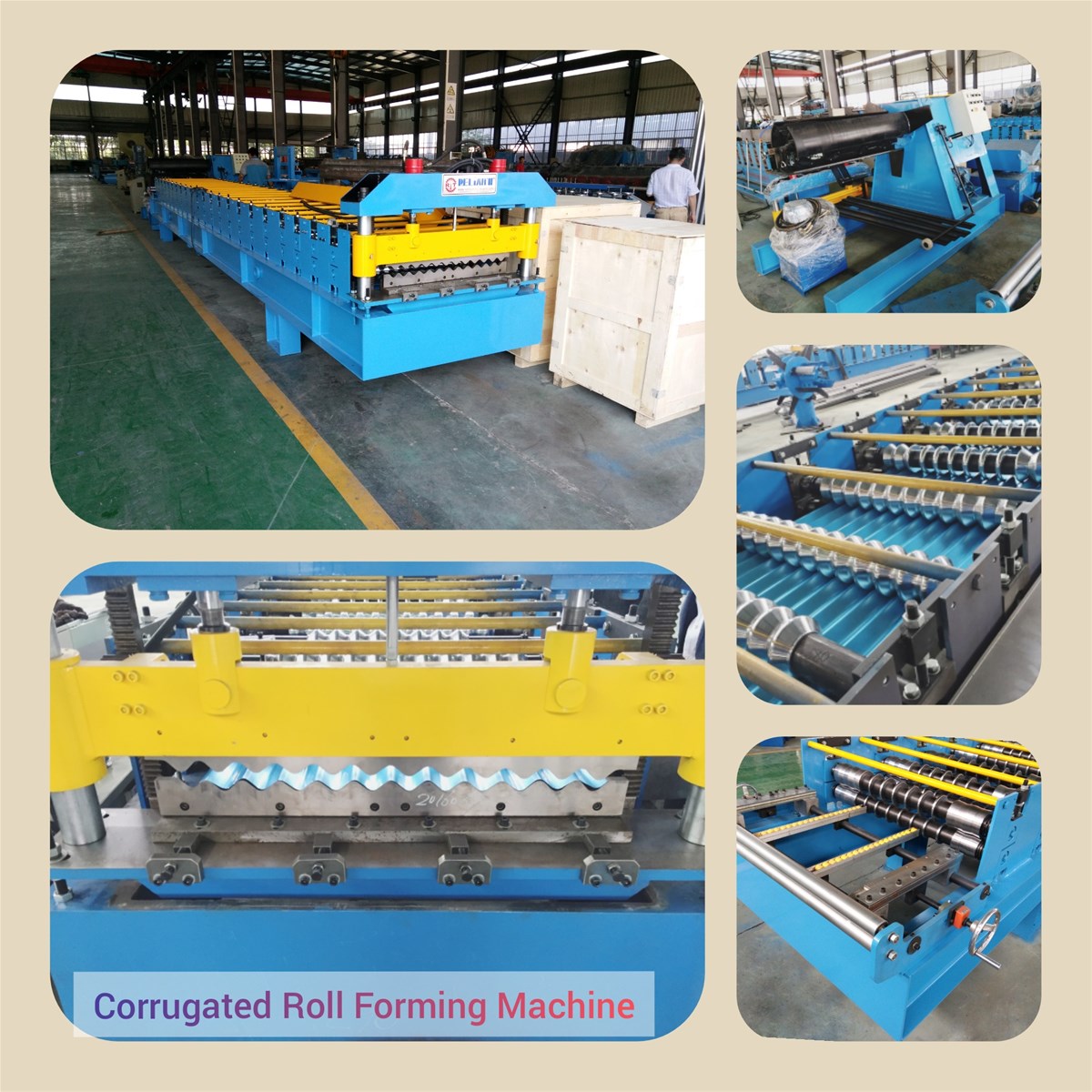 Corrugated Sinusoidal Roll Forming Line