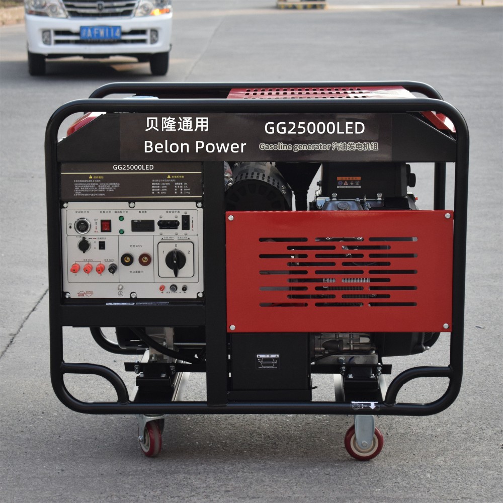 Belon Power 20kw 220V380V gasoline generator 18kw dual power petrol generator