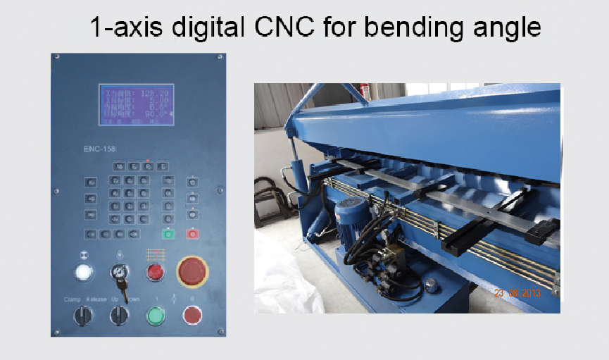 W62K Steel CNC Hydraulic Folding Machine