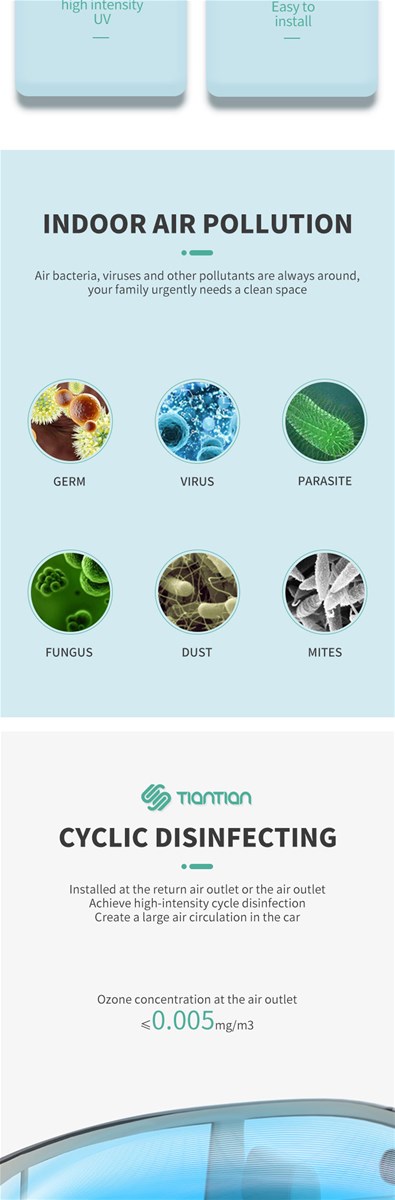 Tiantian Car air disinfection machine