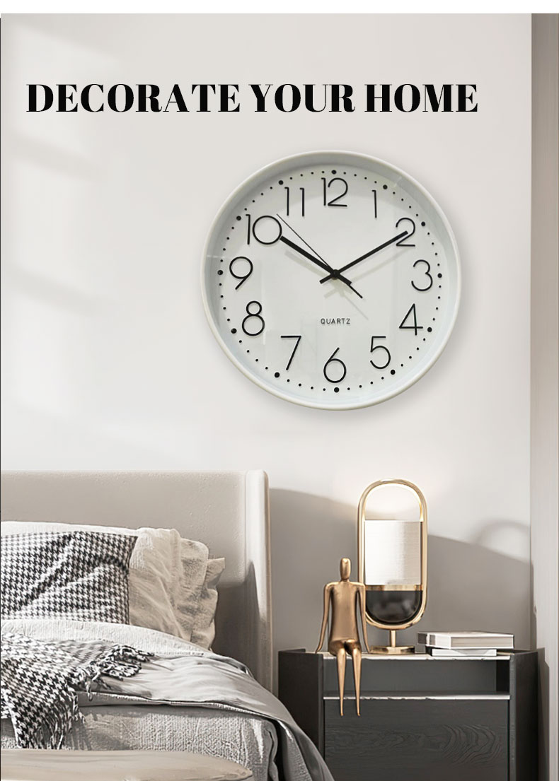 Living room household clock wall clock 6601