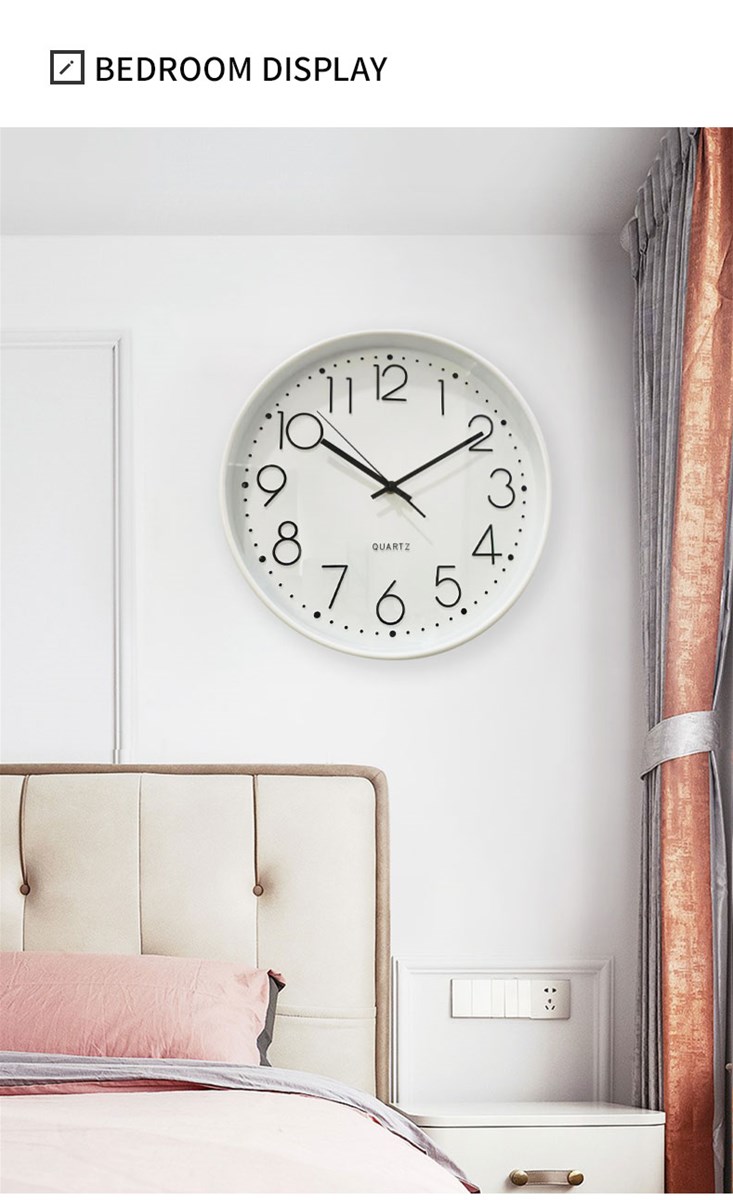 Living room household clock wall clock 6601