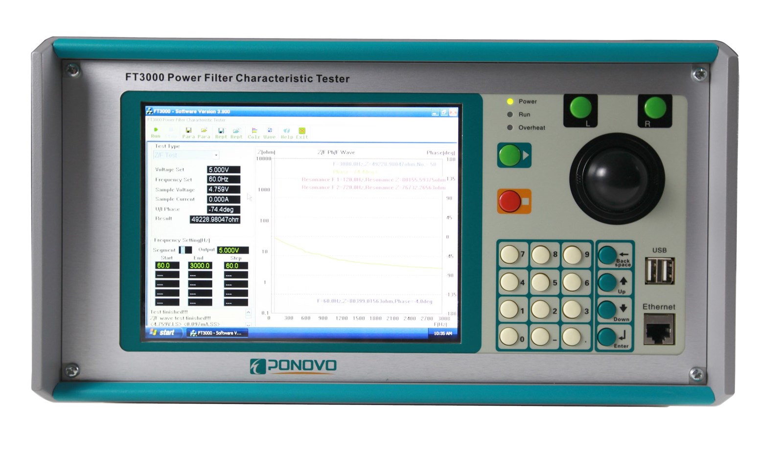 FT3000 HVDC Power Filter Characteristic Testing Kit for DC Converting Stations