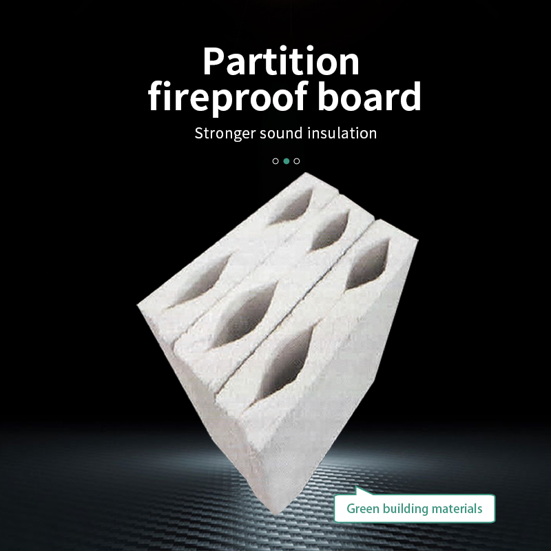 Partition wall fireproof board A1 grade fireproof green environmental protection antimildew and antibacterial moist