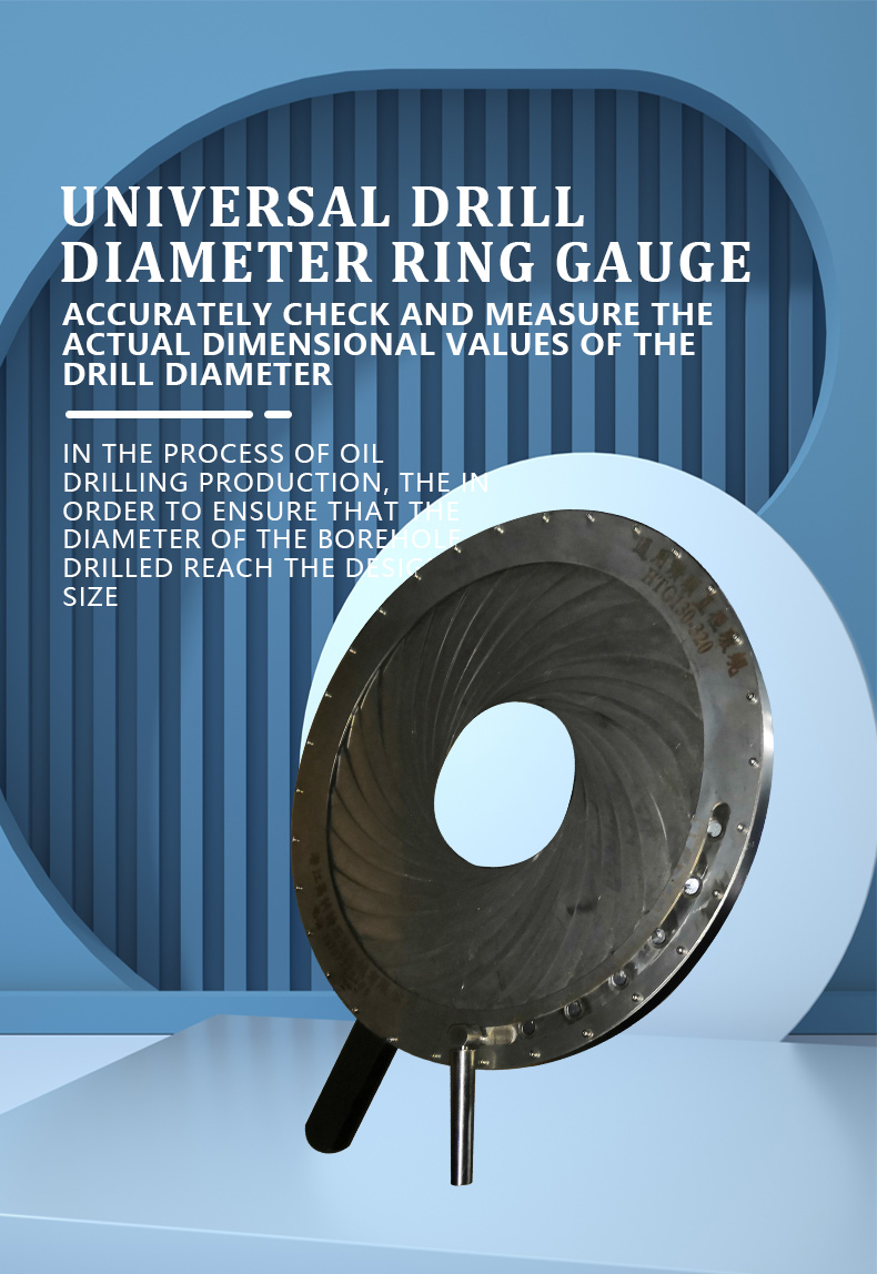 Universal drill bit diameter ring gauge