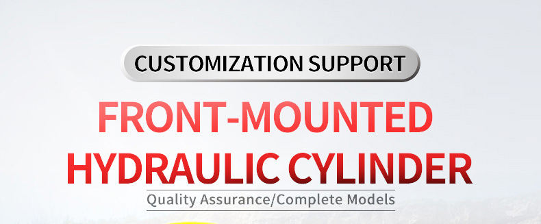 Dump truck hydraulic cylinder telescopic Front top cylinder Construction Machinery Parts hydraulic jack