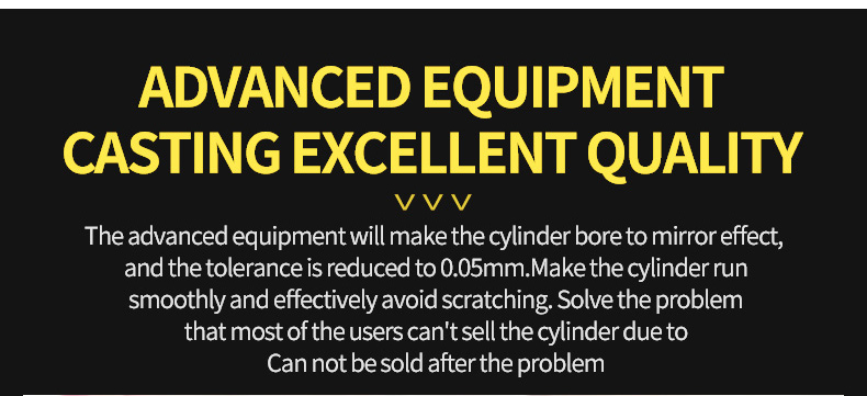 Dump truck hydraulic cylinder telescopic Front top cylinder Construction Machinery Parts hydraulic jack