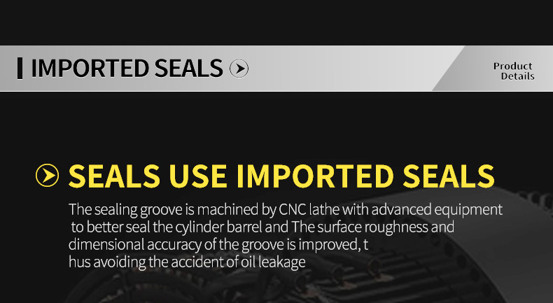 Dump truck hydraulic cylinder telescopic Front top cylinder Construction Machinery Parts hydraulic jack