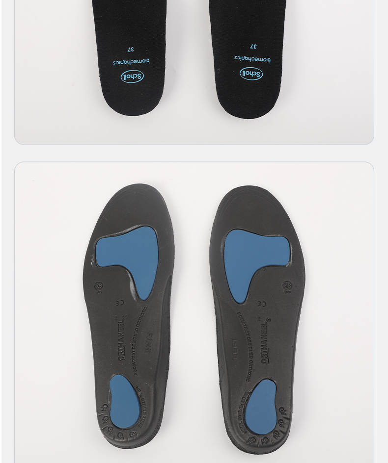 EVA Jiaozheng shock absorbing insoles support customization