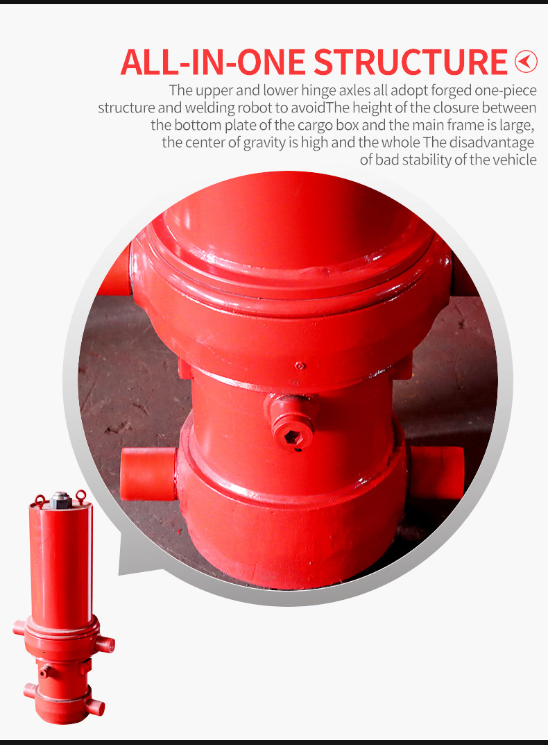 Dump truck hydraulic cylinder telescopic Front top cylinder Construction Machinery Parts hydraulic jack
