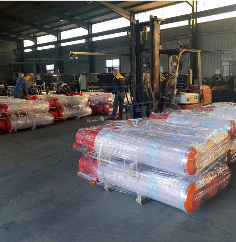 Dump truck hydraulic cylinder telescopic Front top cylinder Construction Machinery Parts hydraulic jack