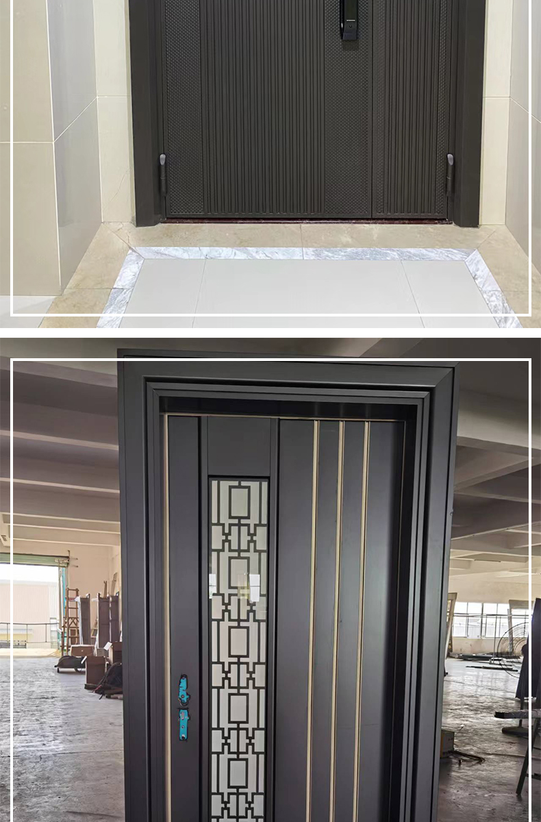 Cast aluminum doors support customization