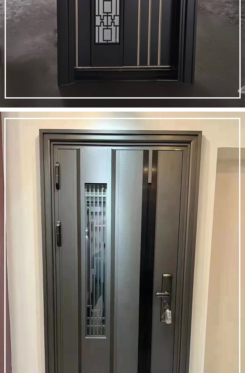 Cast aluminum doors support customization