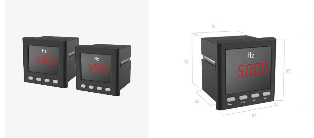 Multifunctional AC Digital LED Display Power Meter for Intelligent Frequency Electric Measuring Instrument