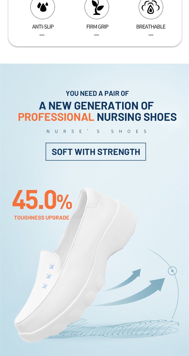 Nurse shoes 8934 multisize selection