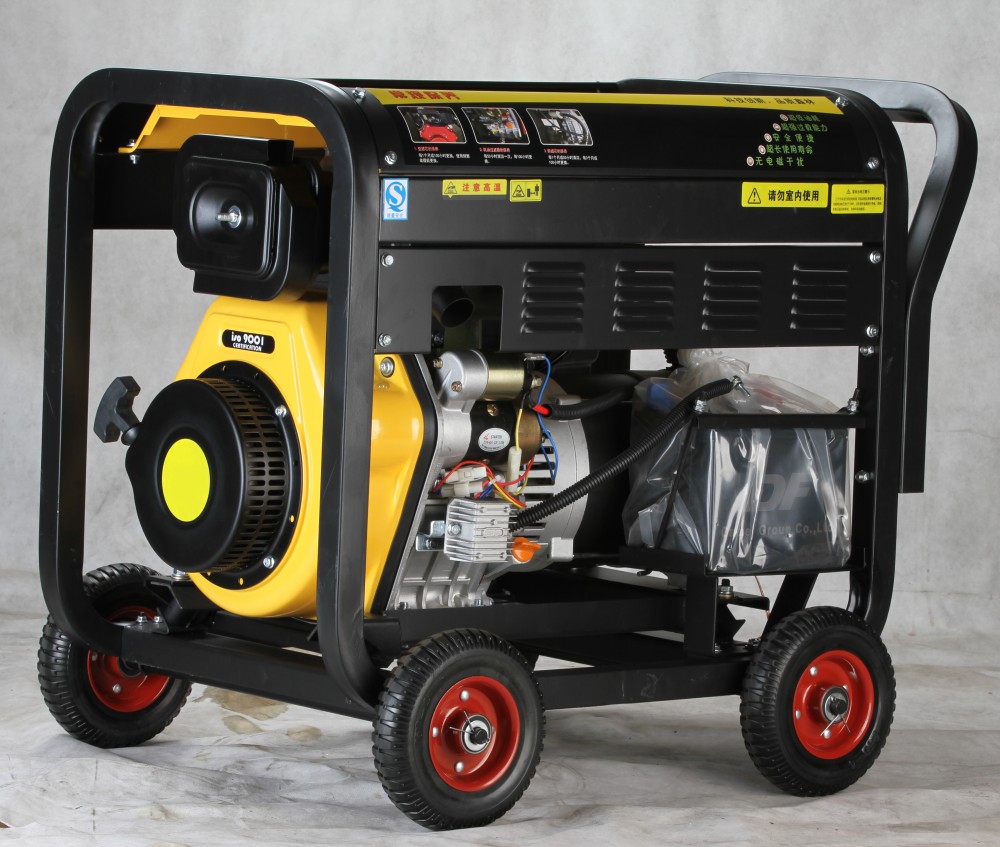 Belon Power 6kw three phase 380V diesel generator 192F aircooled diesel engine 100 copper alternator