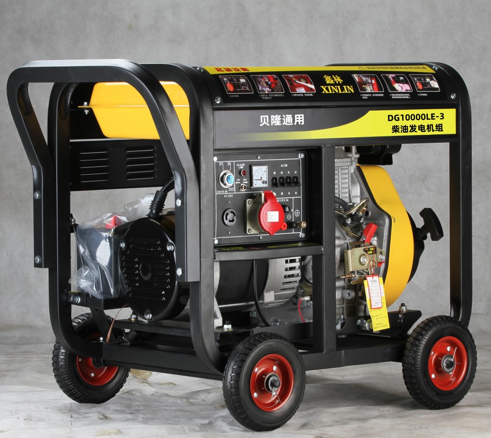 Belon Power 7kw aircooled single cylinder diesel generator 7kw 220V generator 7kva 380V diesel generator