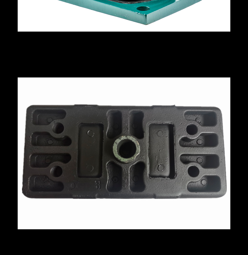 Iron plate rubber bearing is used for heavy engineering trucks