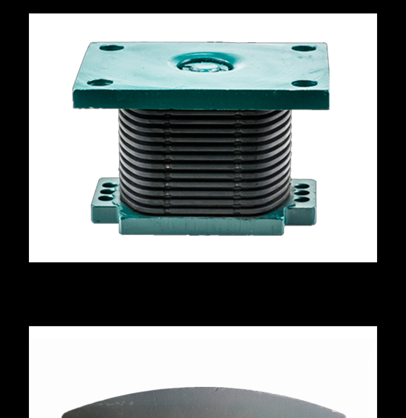 Iron plate rubber bearing is used for heavy engineering trucks