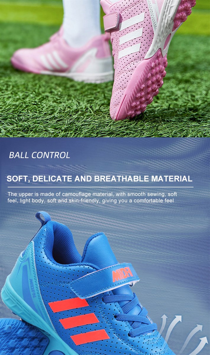 Four seasons football shoes blackbluepink 02X23