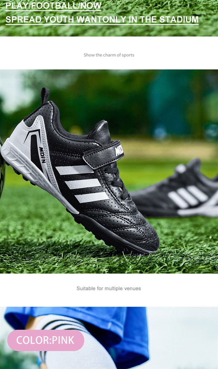 Four seasons football shoes blackbluepink 02X23