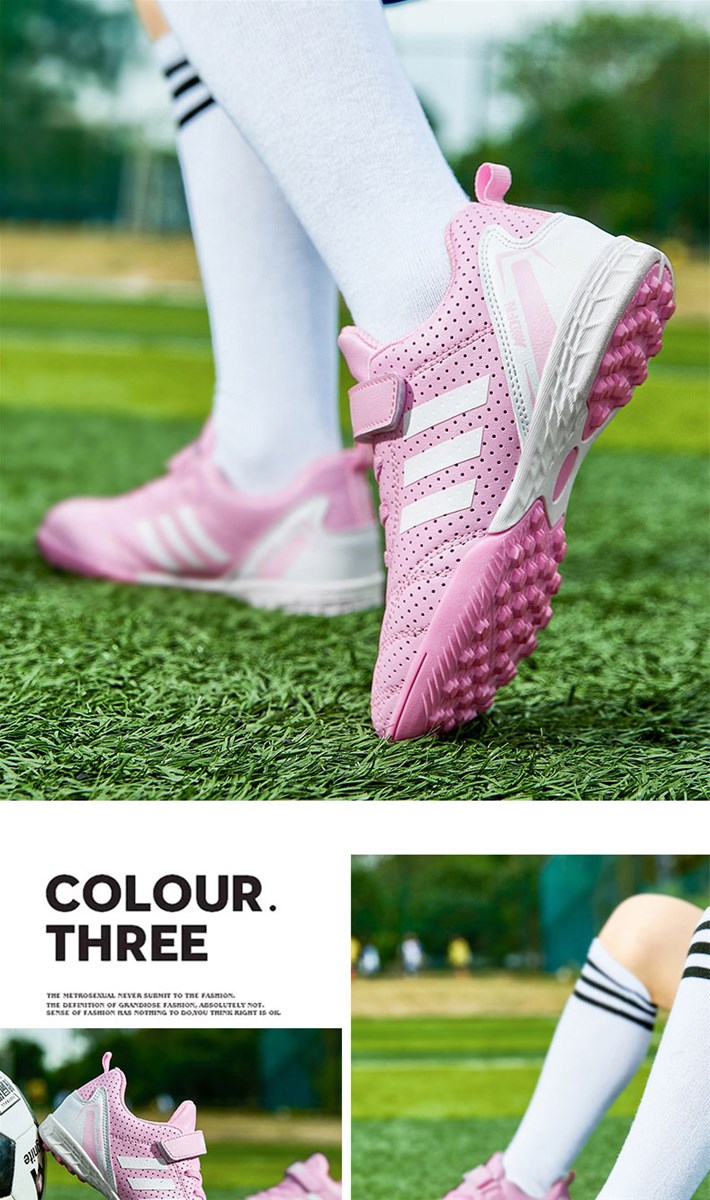 Four seasons football shoes blackbluepink 02X23