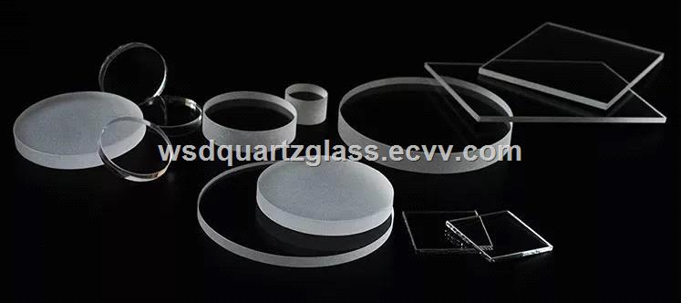 FirePolished Optical Quartz Glass Plate