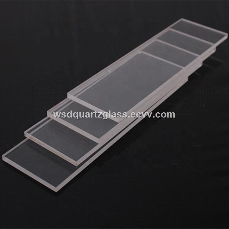 Optical clear quartz glass plate high tempreture resistant