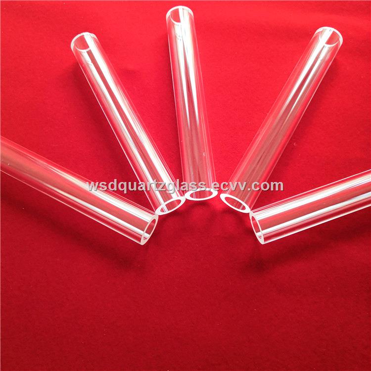 Cutted quartz glass tube used as quartz sleeve