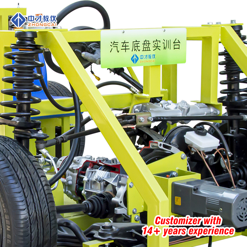 Automotive rear drive chassis comprehensive training bench