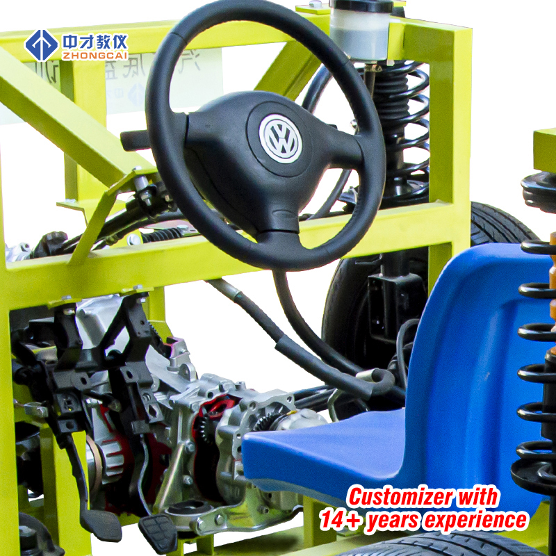 Automotive rear drive chassis comprehensive training bench