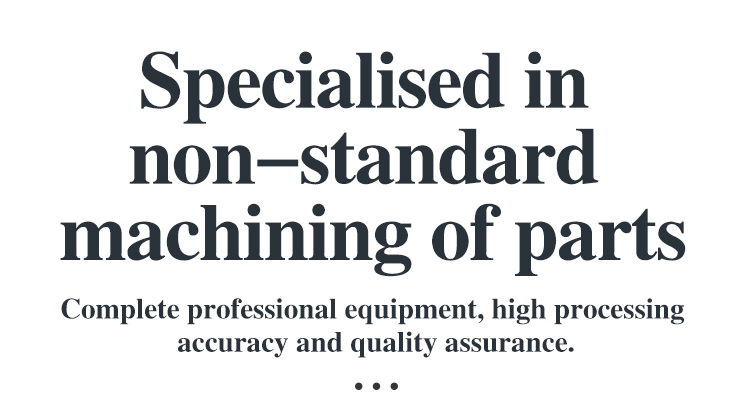 Mechanical Parts Accessories Customized Nonstandard Precision