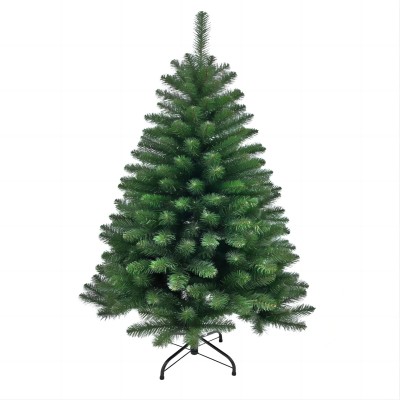 5 ft Artificial Christmas Tree with 399 Branch Tips Xmas Tree with Metal Stand