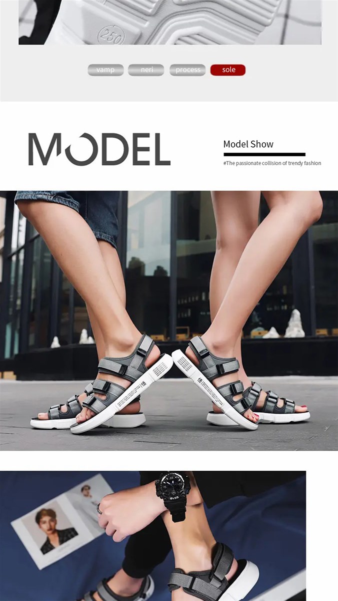 902A new beach sandals for couples casual and comfortable support email contact