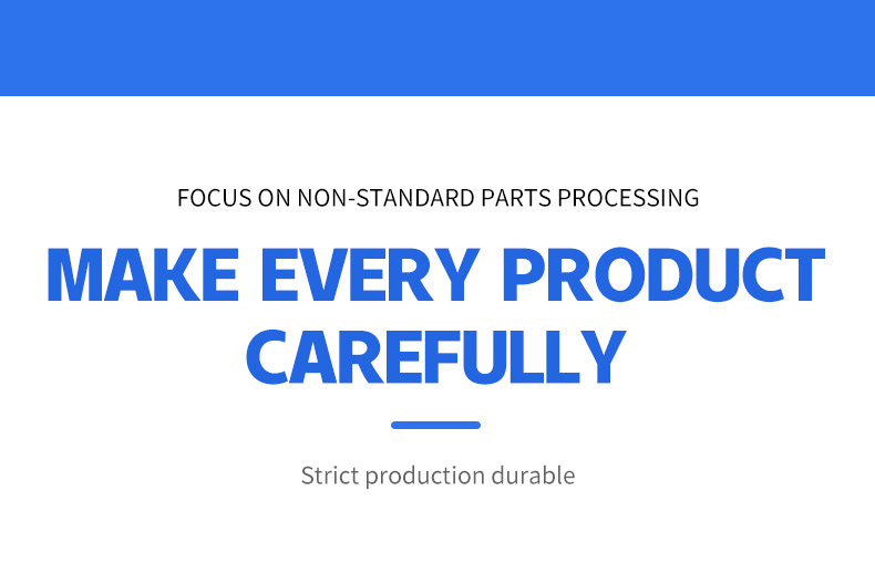 Customization of nonstandard parts