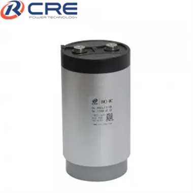Customized DClink 1100VDC film capacitors with cylindrical metal shell