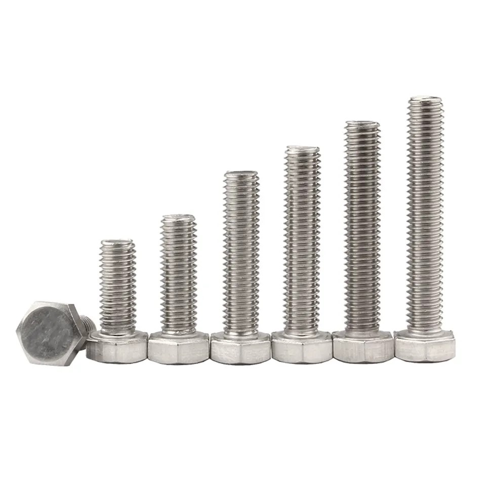 Hot Sale DIN933 Hexagon Head Bolts