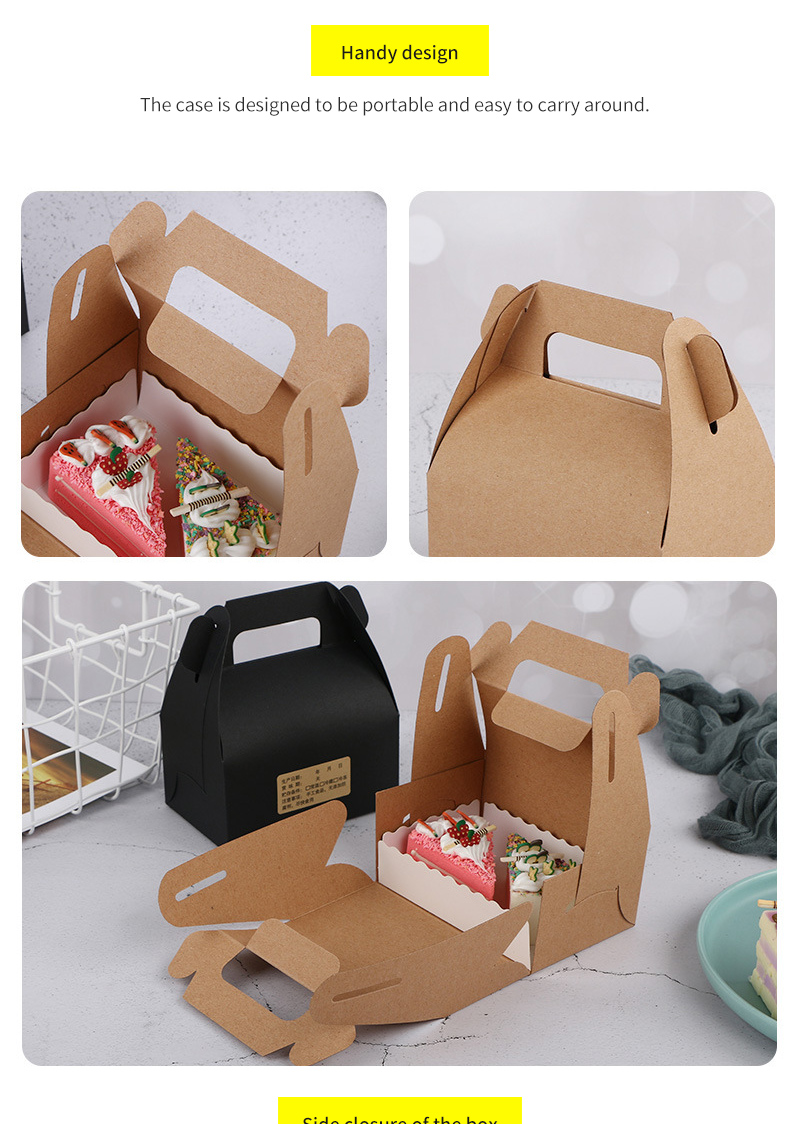 Folding portable cake box Please contact me