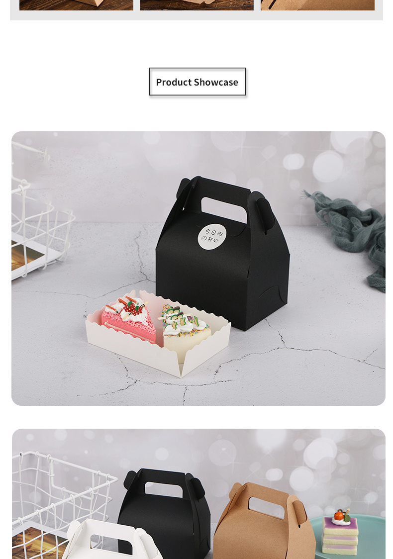 Folding portable cake box Please contact me