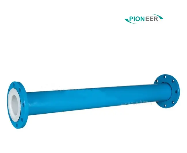 Hot sale Industrial Pipes Fittings PTFElined straight pipespool for toxic medium