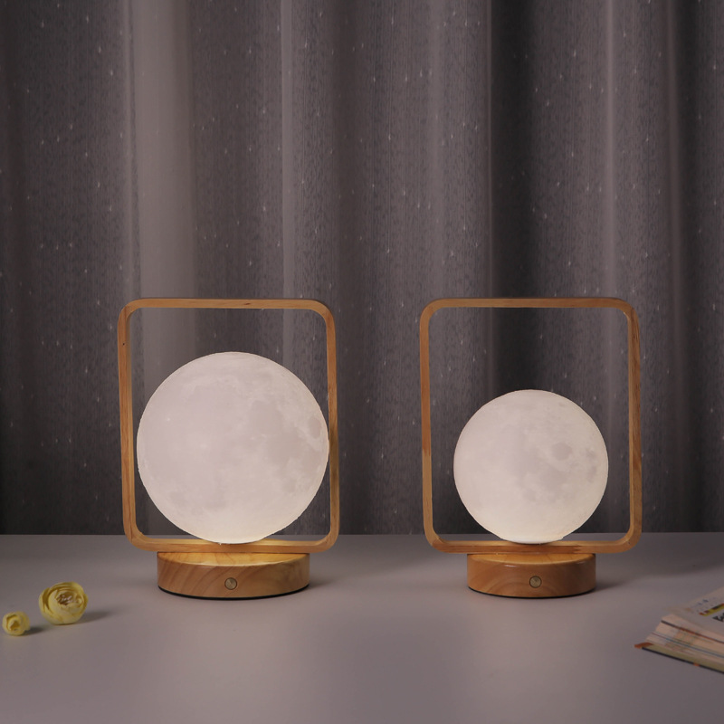 Moon light 3D printing moon charging night light