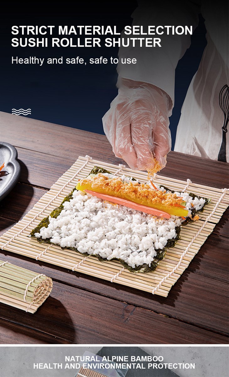 Sushi rollAlpine bamboo woven cotton thread