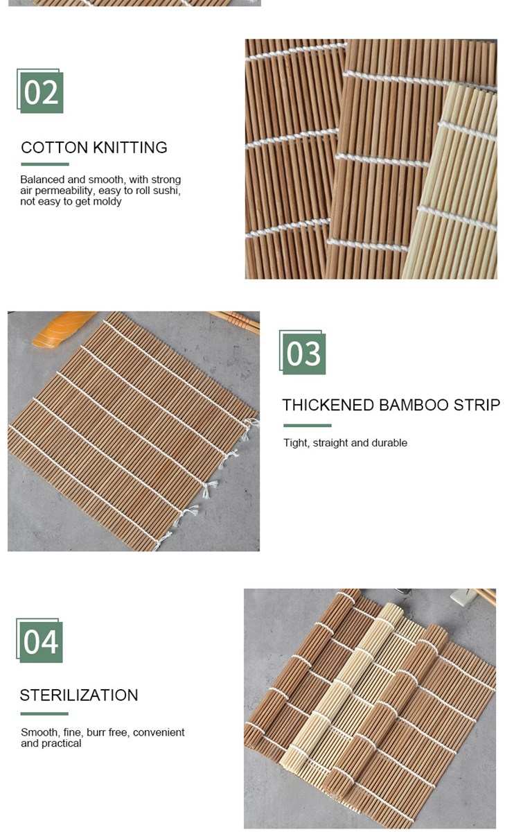 Sushi rollAlpine bamboo woven cotton thread