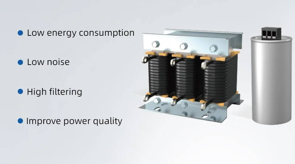AntiHarmonic Reactive Power Compensation Component SinglePhase Filter Reactor Capacitor