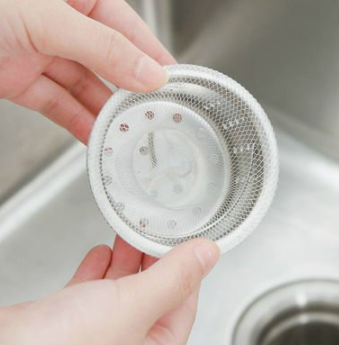 Efficient and convenient kitchen sink garbage filter screen